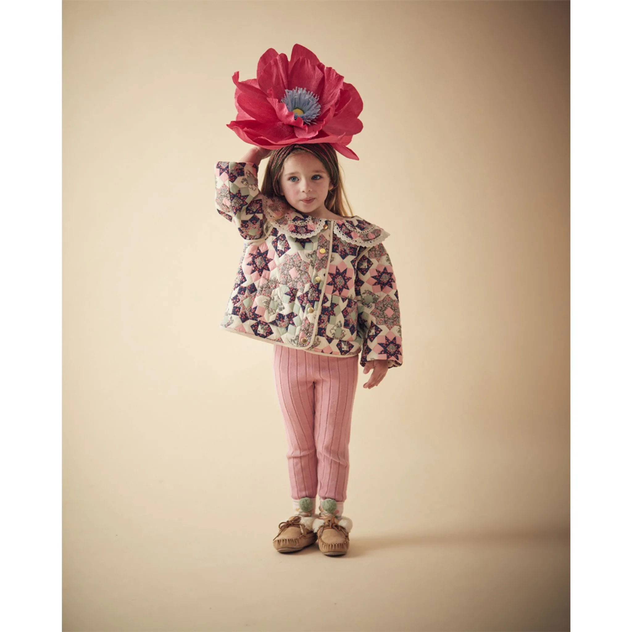 Louise Misha Joulia Jacket - Small Star Patchwork