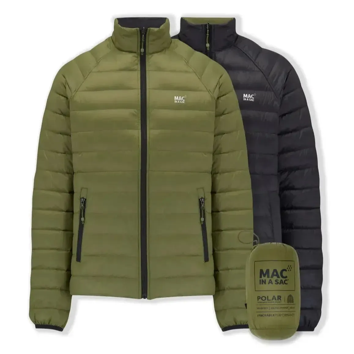 Mac In A Sac Reversible Packable Polar Down Jacket