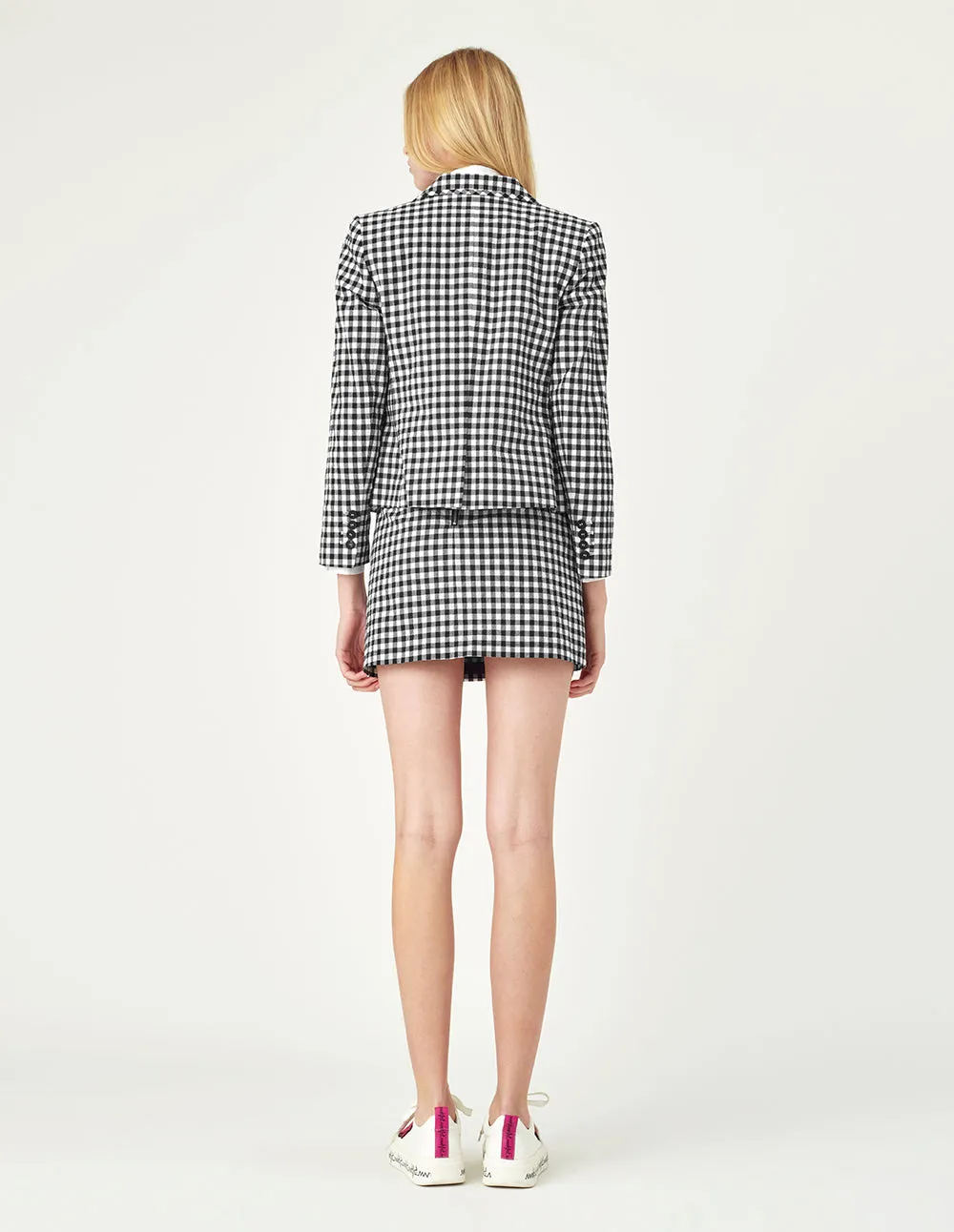 MARK FAST Graham MIX Double-Breasted Suit blazer