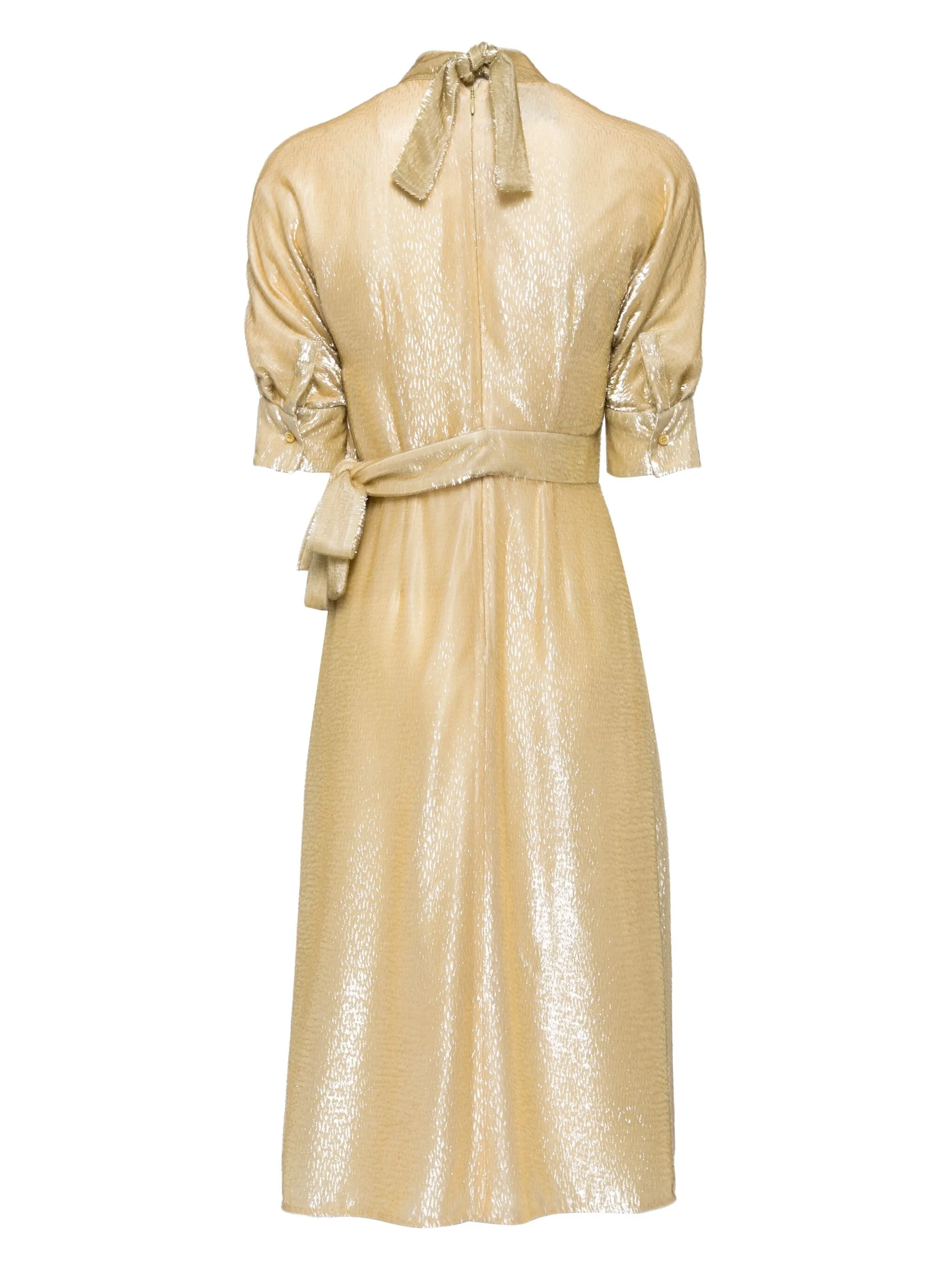 Mid-length Dress Gold
