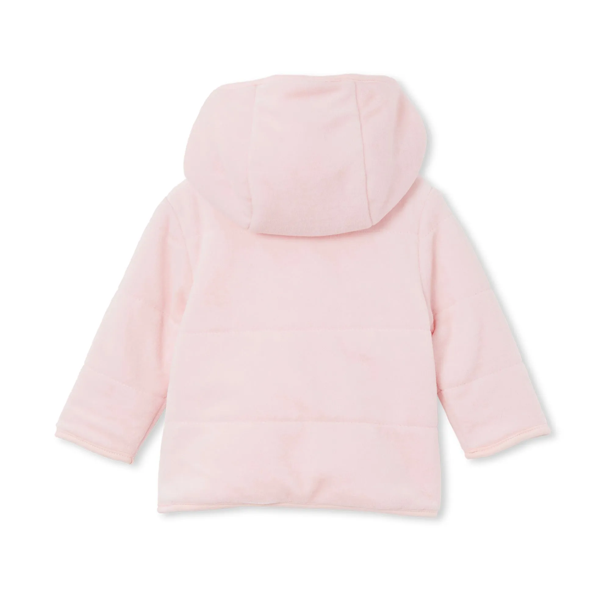 Milky Velour Baby Jacket - Pastel
