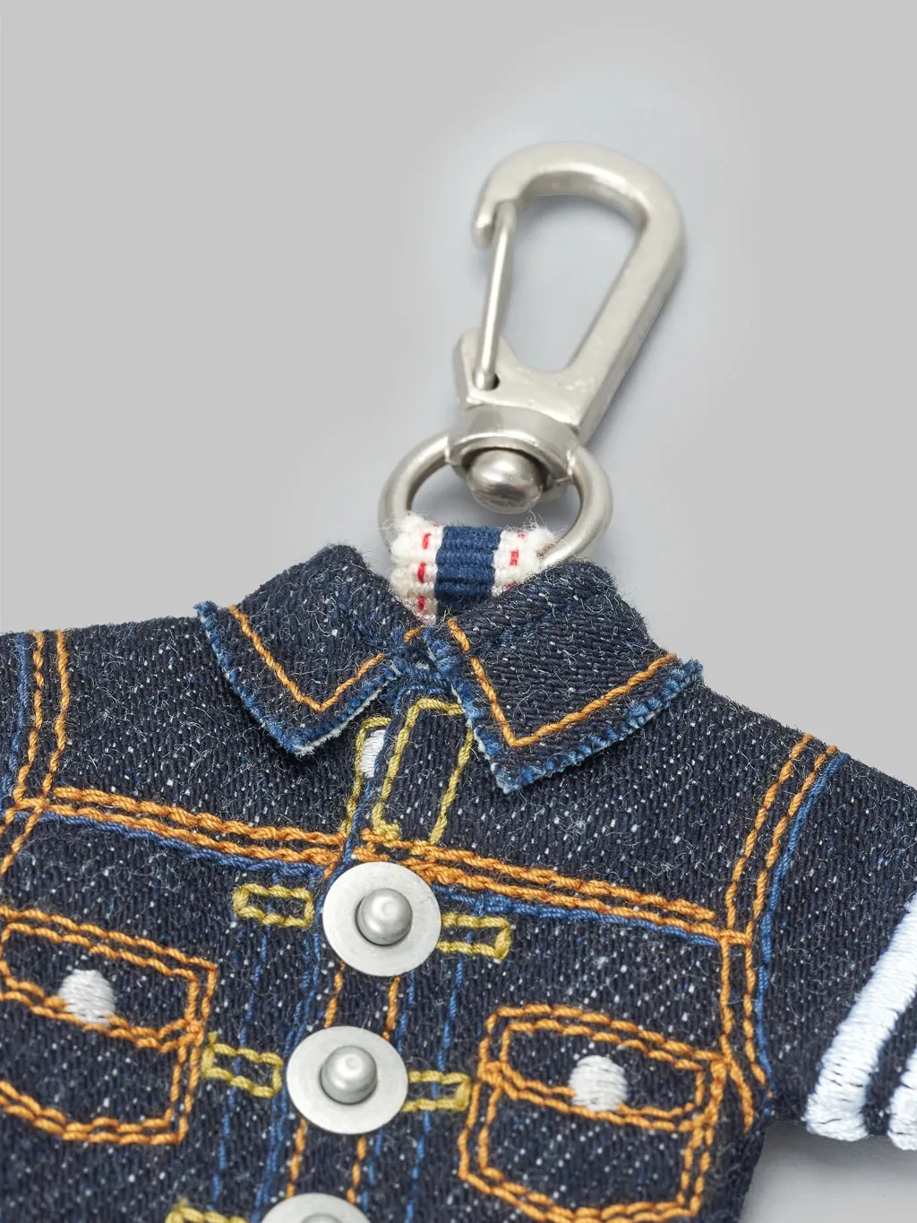 Momotaro AS-96 Mini Denim Jacket Keyholder