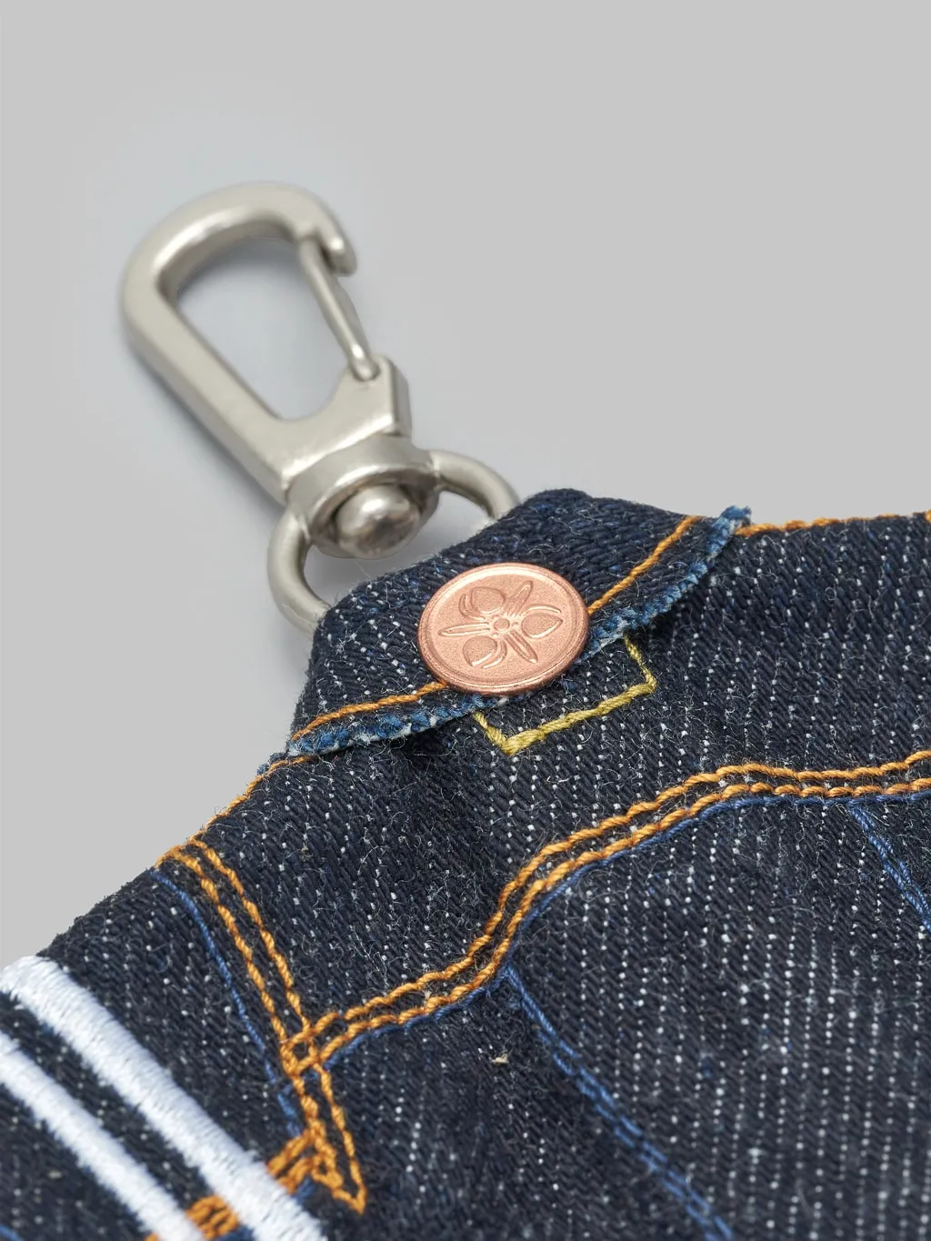 Momotaro AS-96 Mini Denim Jacket Keyholder