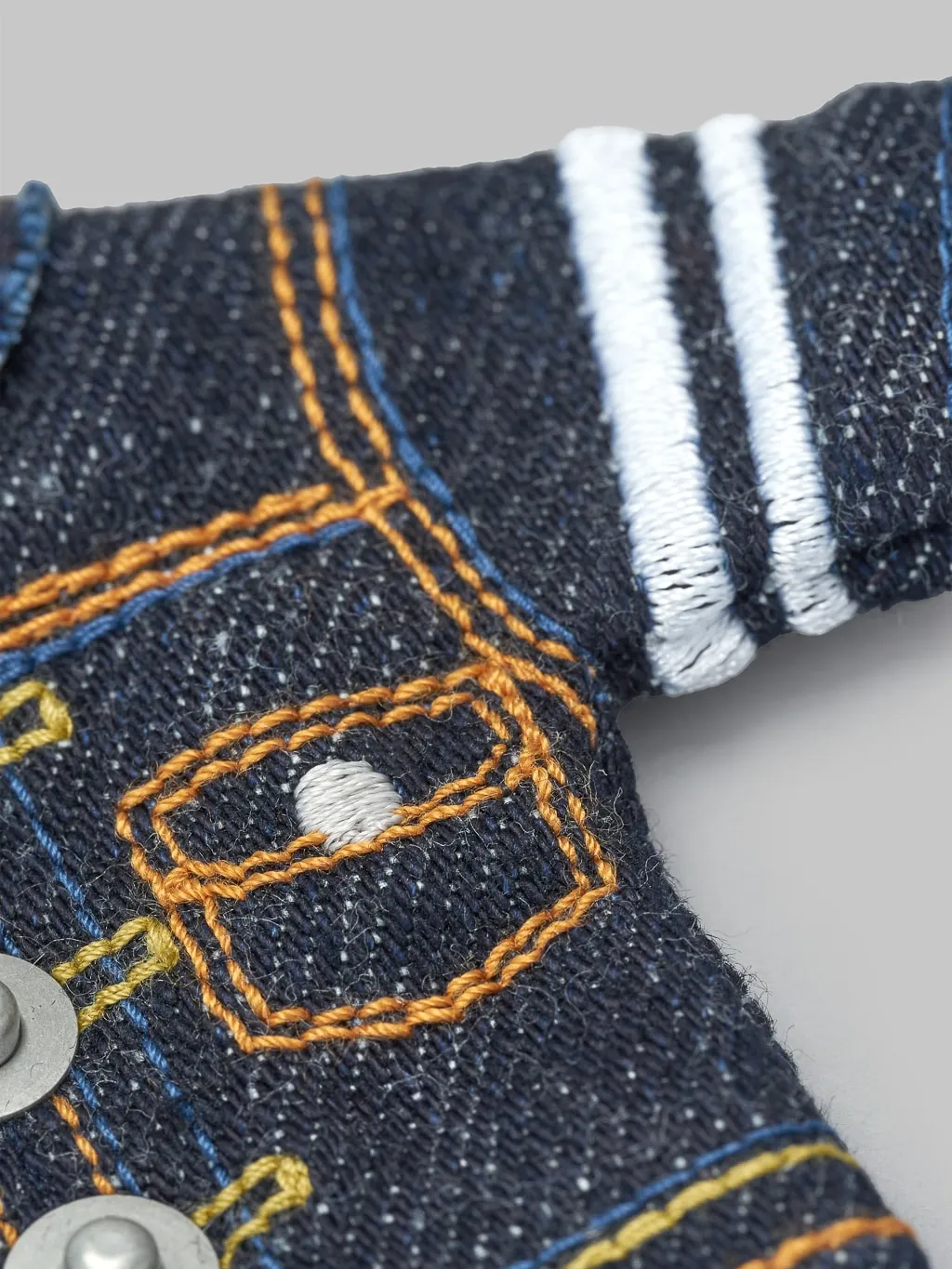 Momotaro AS-96 Mini Denim Jacket Keyholder