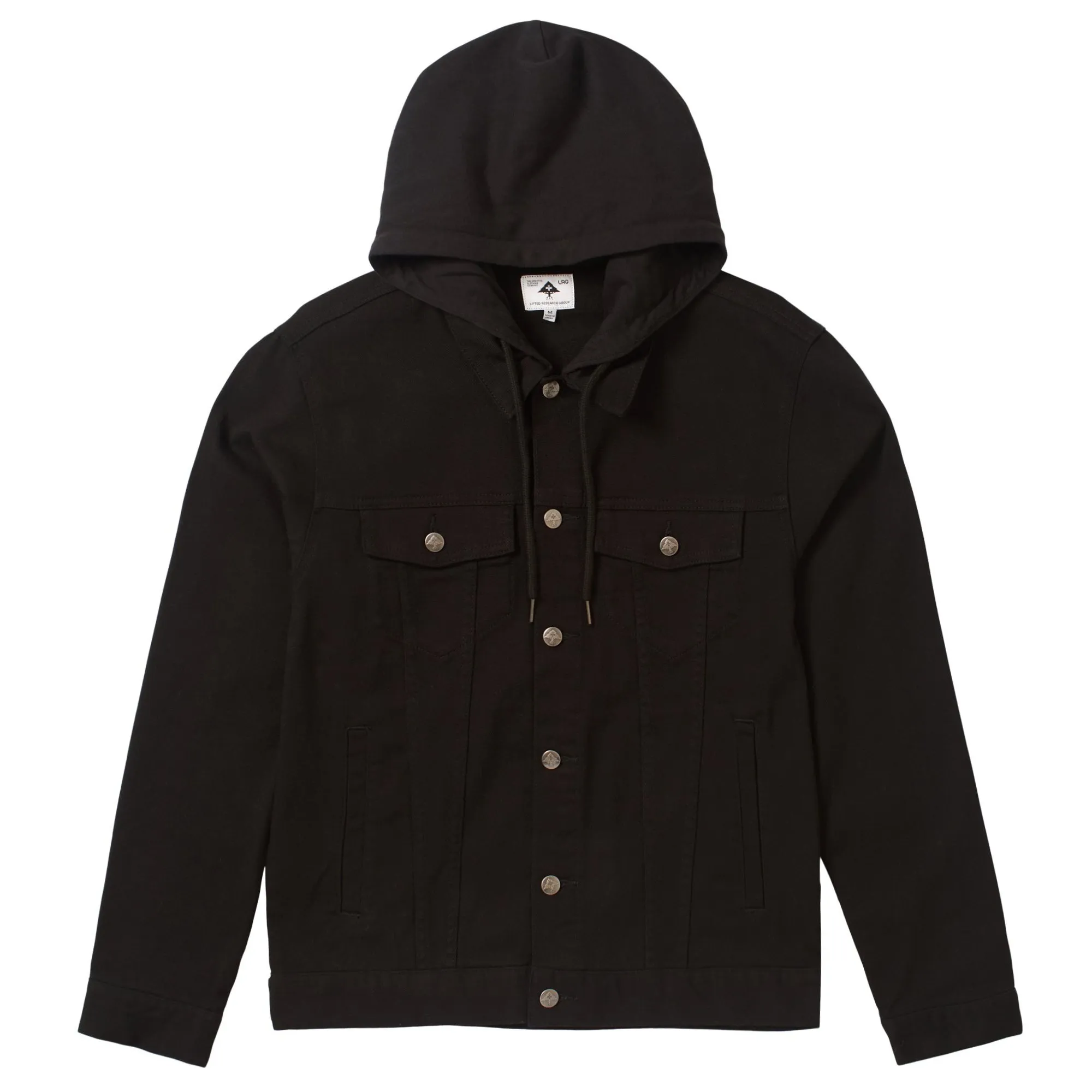 NATURE TWO FOR ONE JEAN JACKET - BLACK