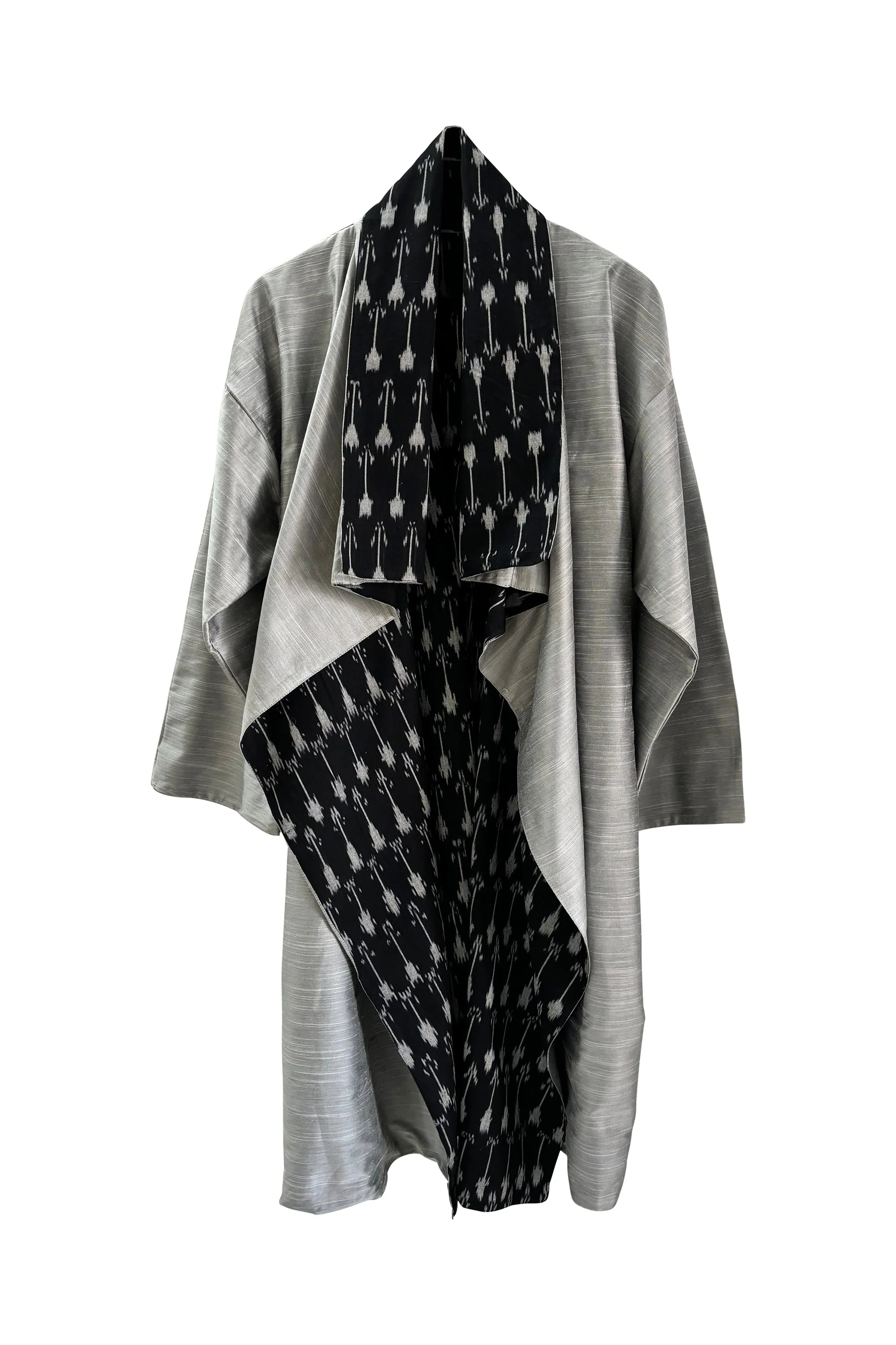 NEW! Reversible Cotton Coat Ikat No.09
