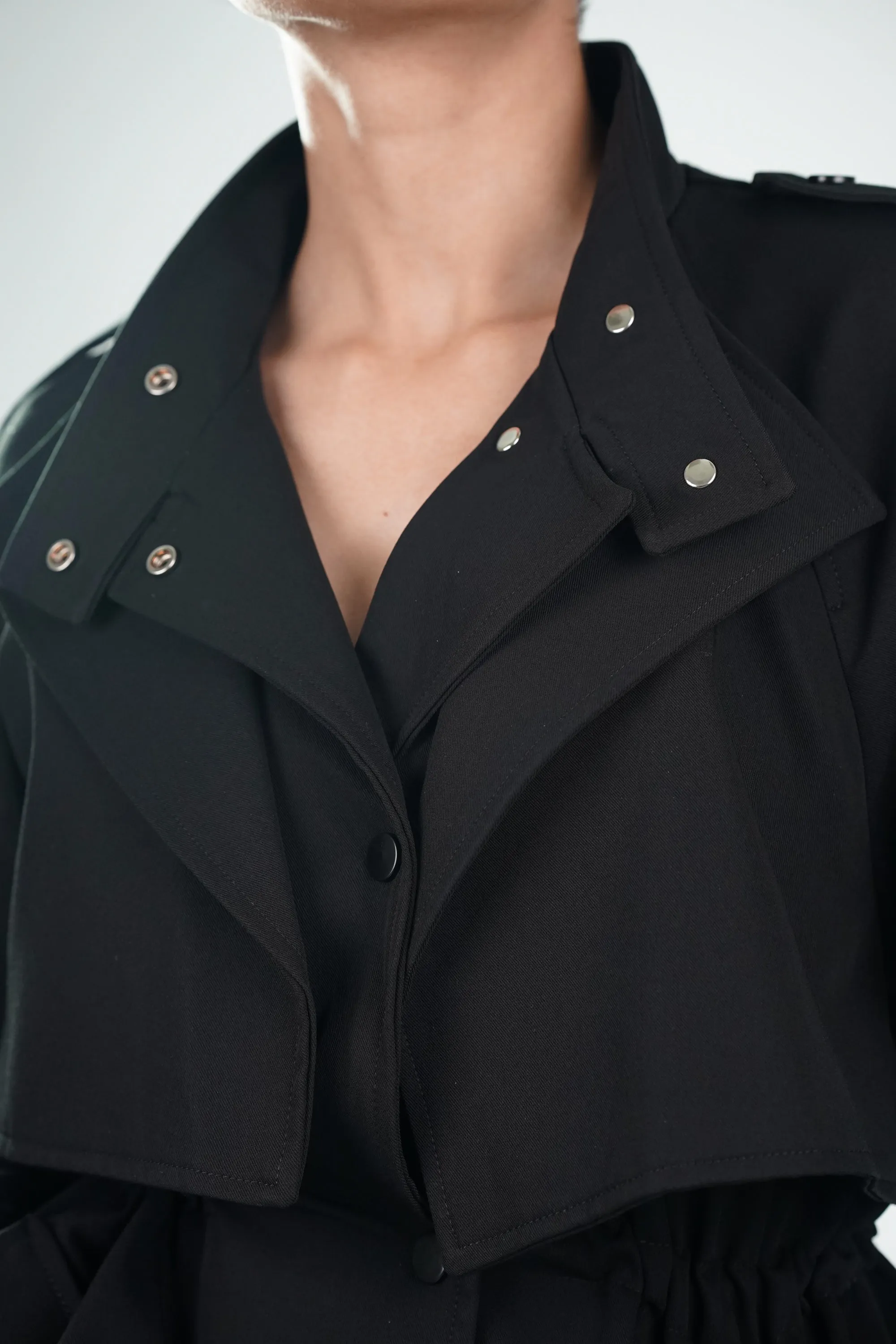 Nightfall Short Trench Coat