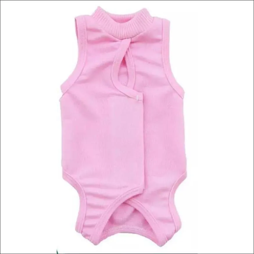 Pet Surgical Recovery Suit After Spay, Neuter or Injury Cat or Small Dog