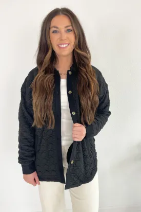 Quilted Button Down Shacket