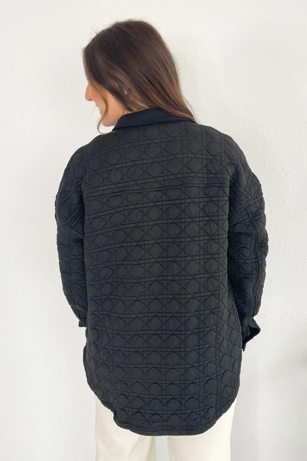 Quilted Button Down Shacket