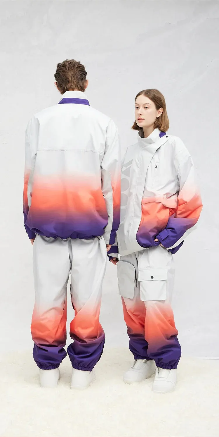 RandomPow Oversized Laser Snow Jacket & Pants Unisex