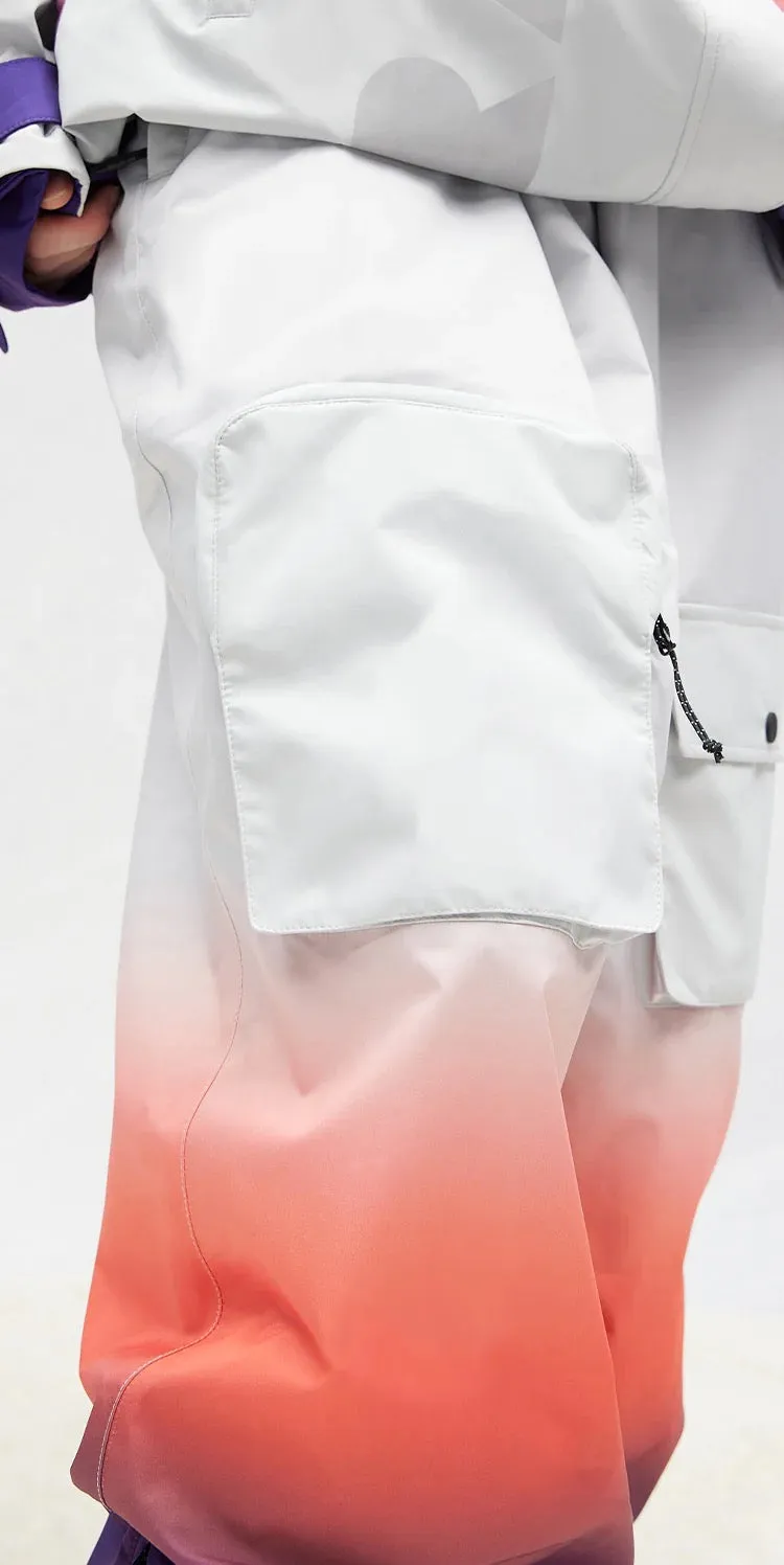 RandomPow Oversized Laser Snow Jacket & Pants Unisex
