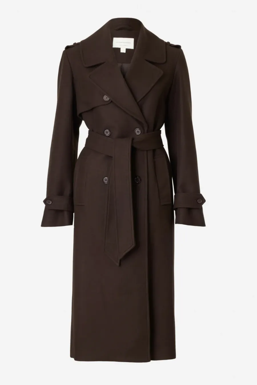 Rudimental Trench Coat Coffee