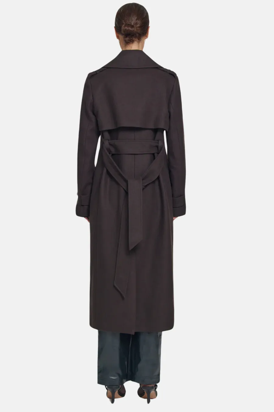 Rudimental Trench Coat Coffee