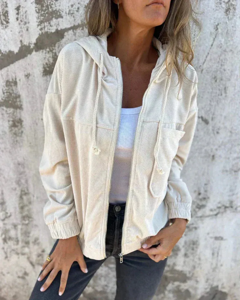 Saskia - Stylish Zip Up Jacket