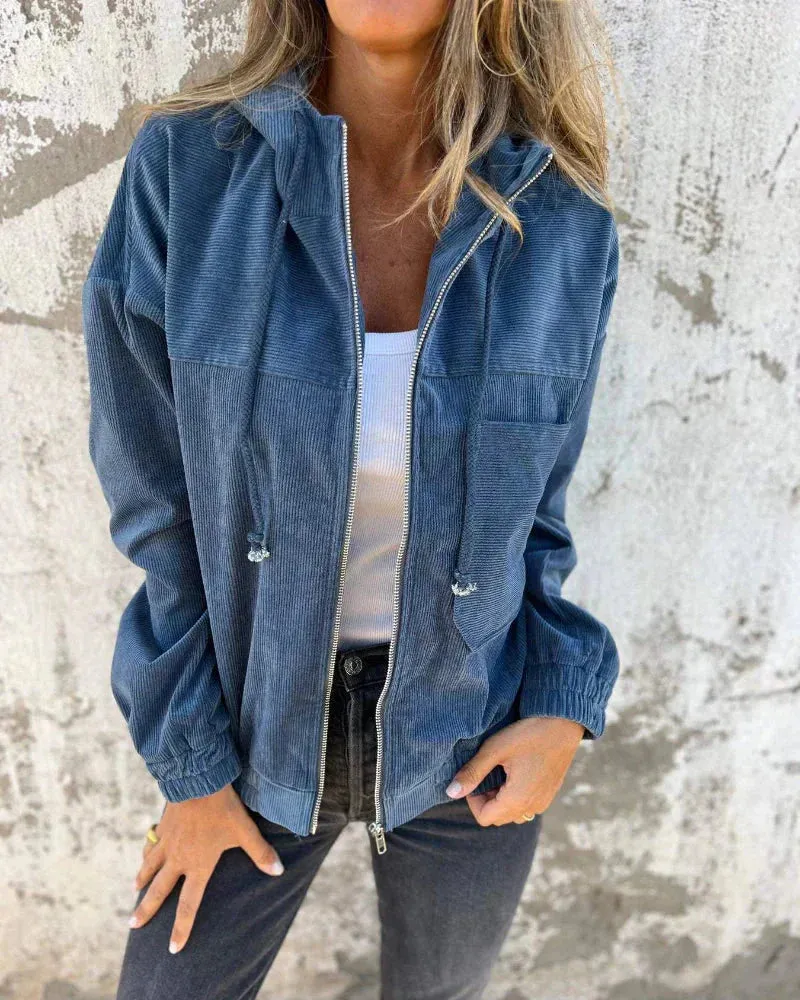 Saskia - Stylish Zip Up Jacket