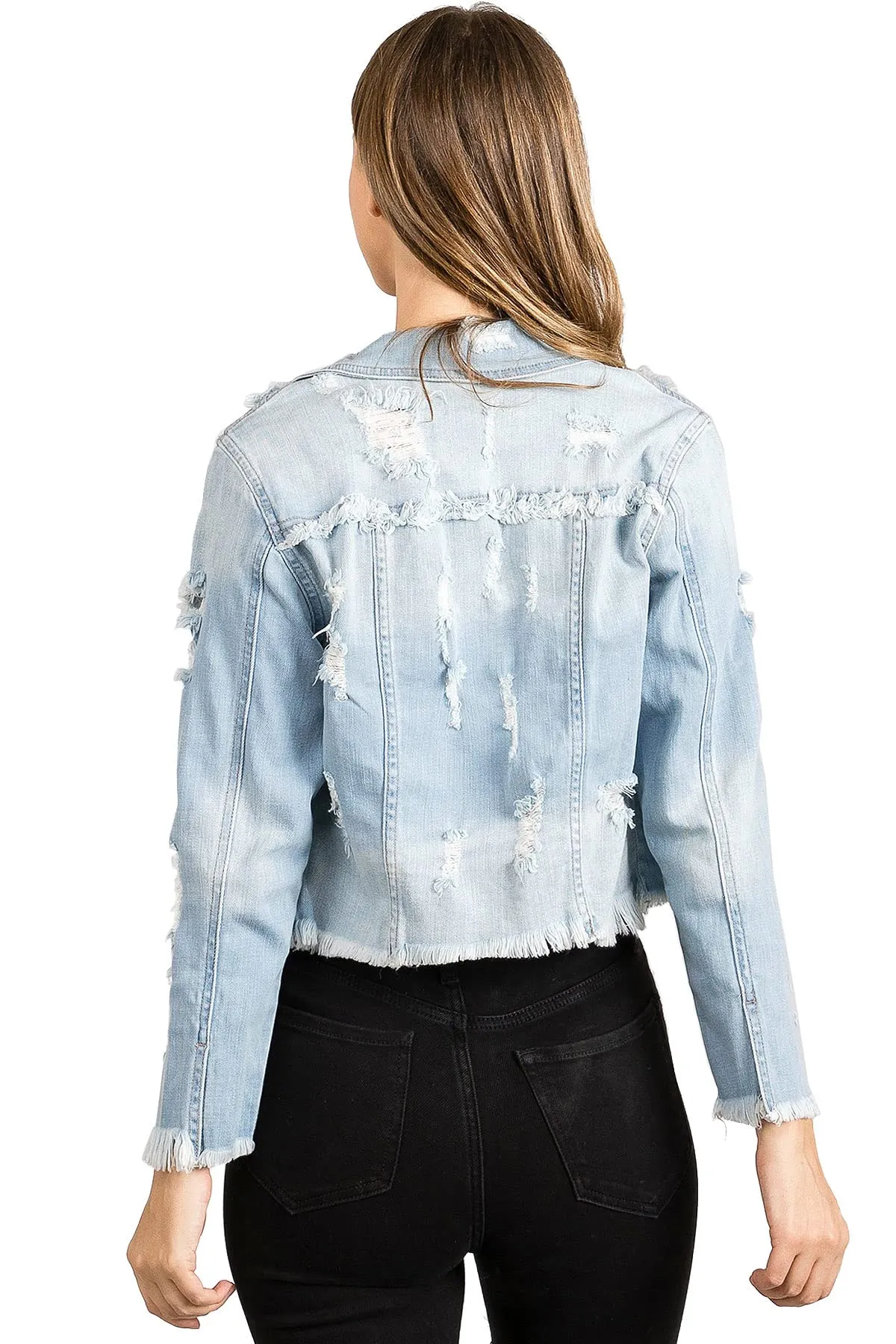 Sassy Shred Denim Jacket