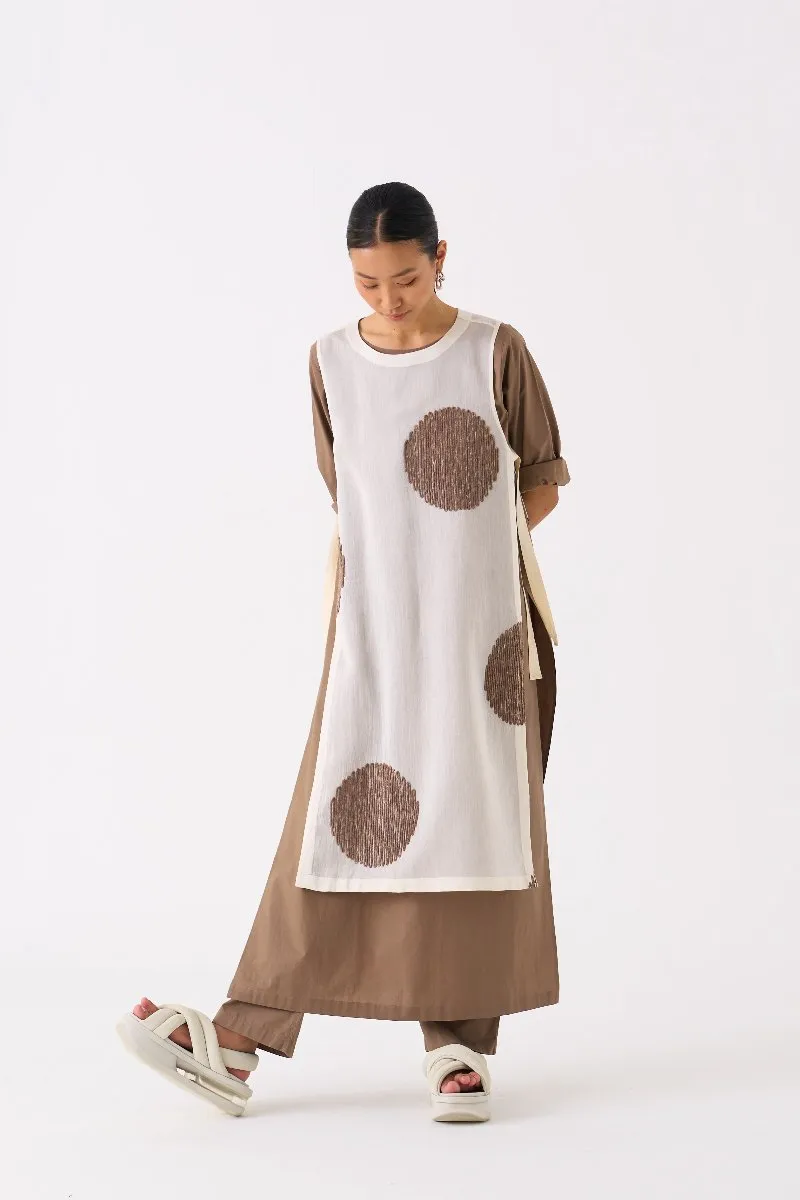 Side Tie Overlay Tunic Co ord 3 Cedar