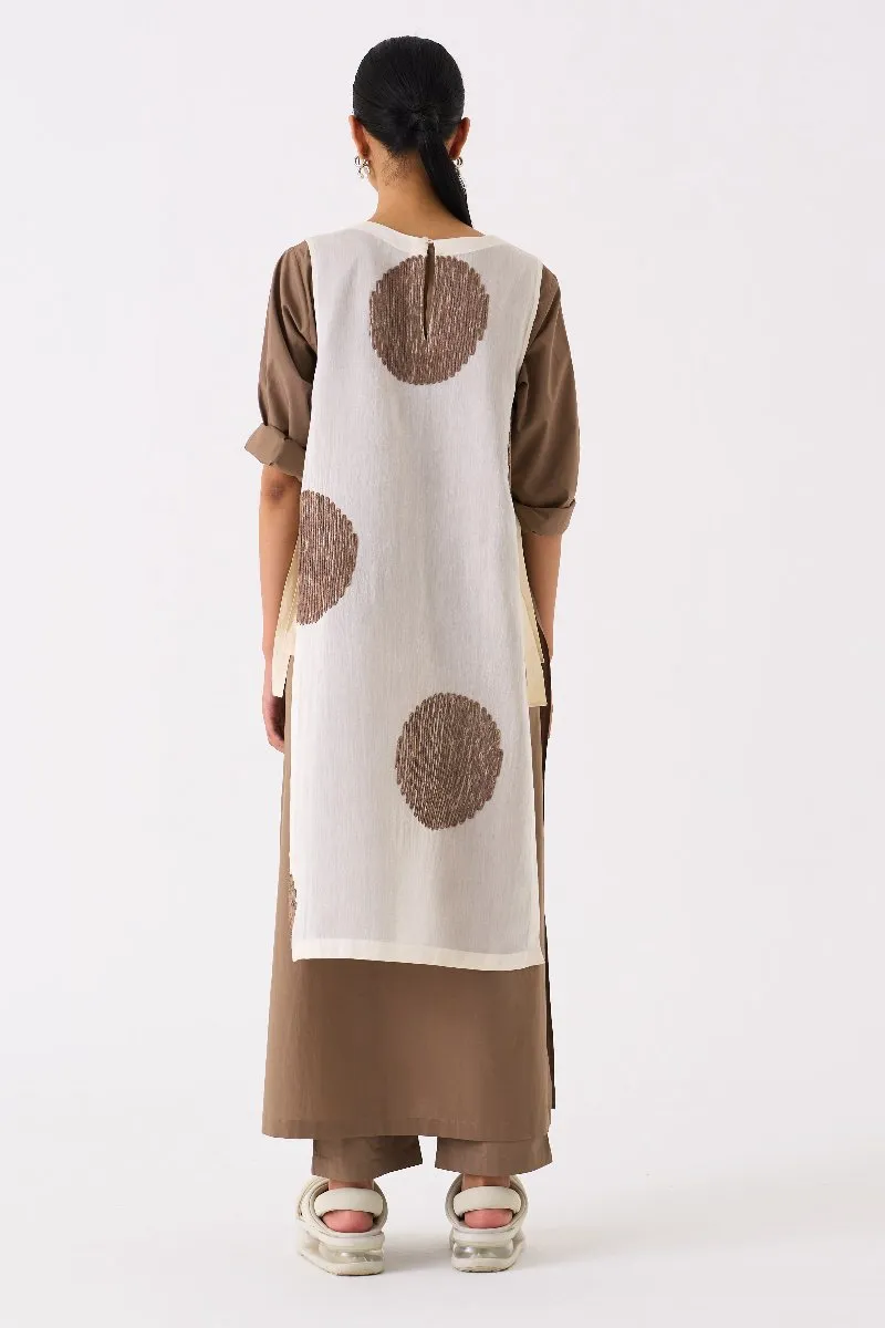 Side Tie Overlay Tunic Co ord 3 Cedar