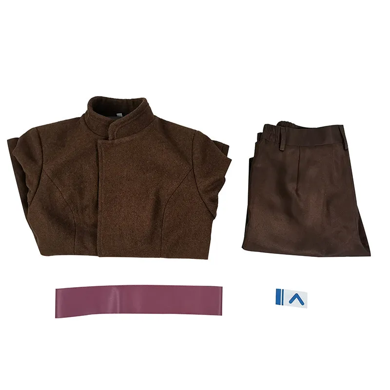 Star Wars Korr Sella Cosplay Costume Brown Uniform Halloween Carnival Suit 2022