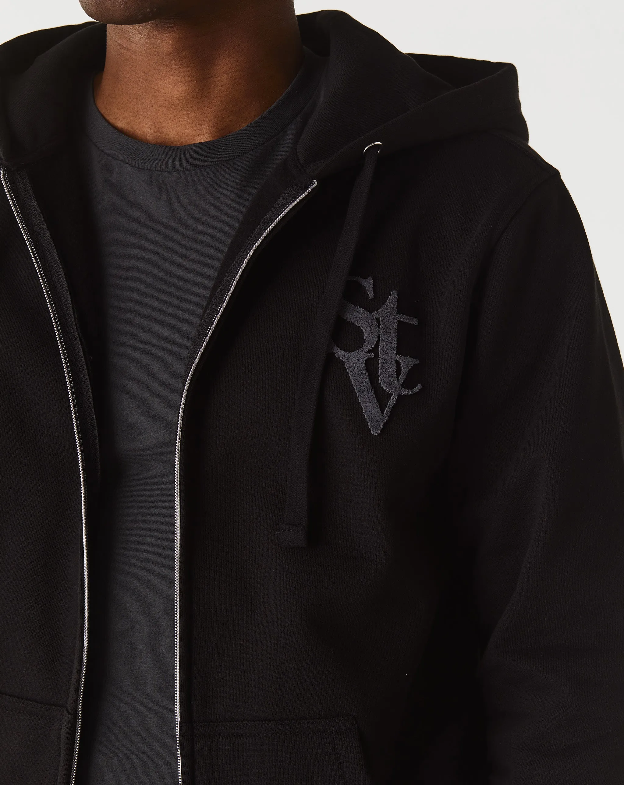STV Logo Zip Hoodie