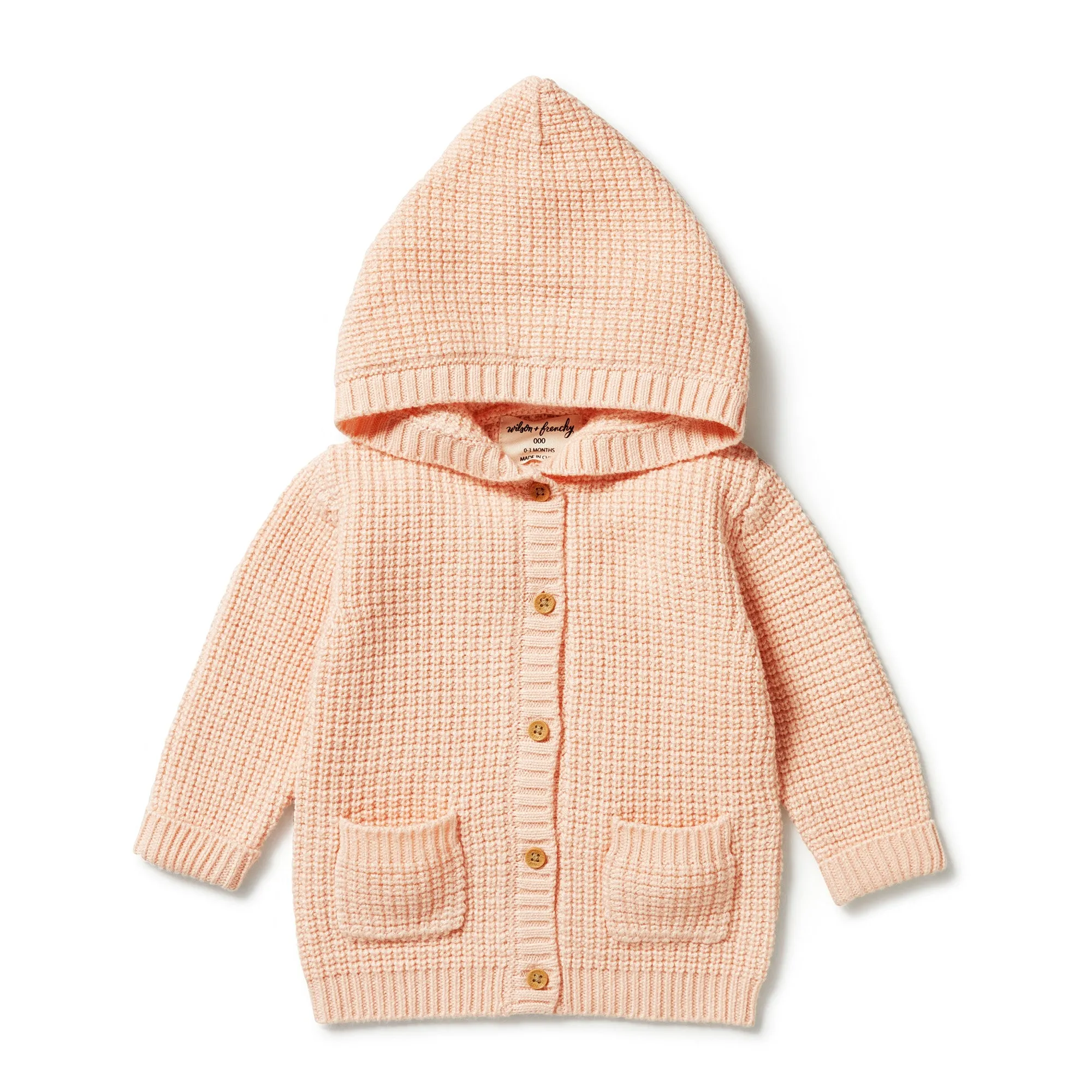 Wilson and Frenchy Knitted Button Jacket - Shell