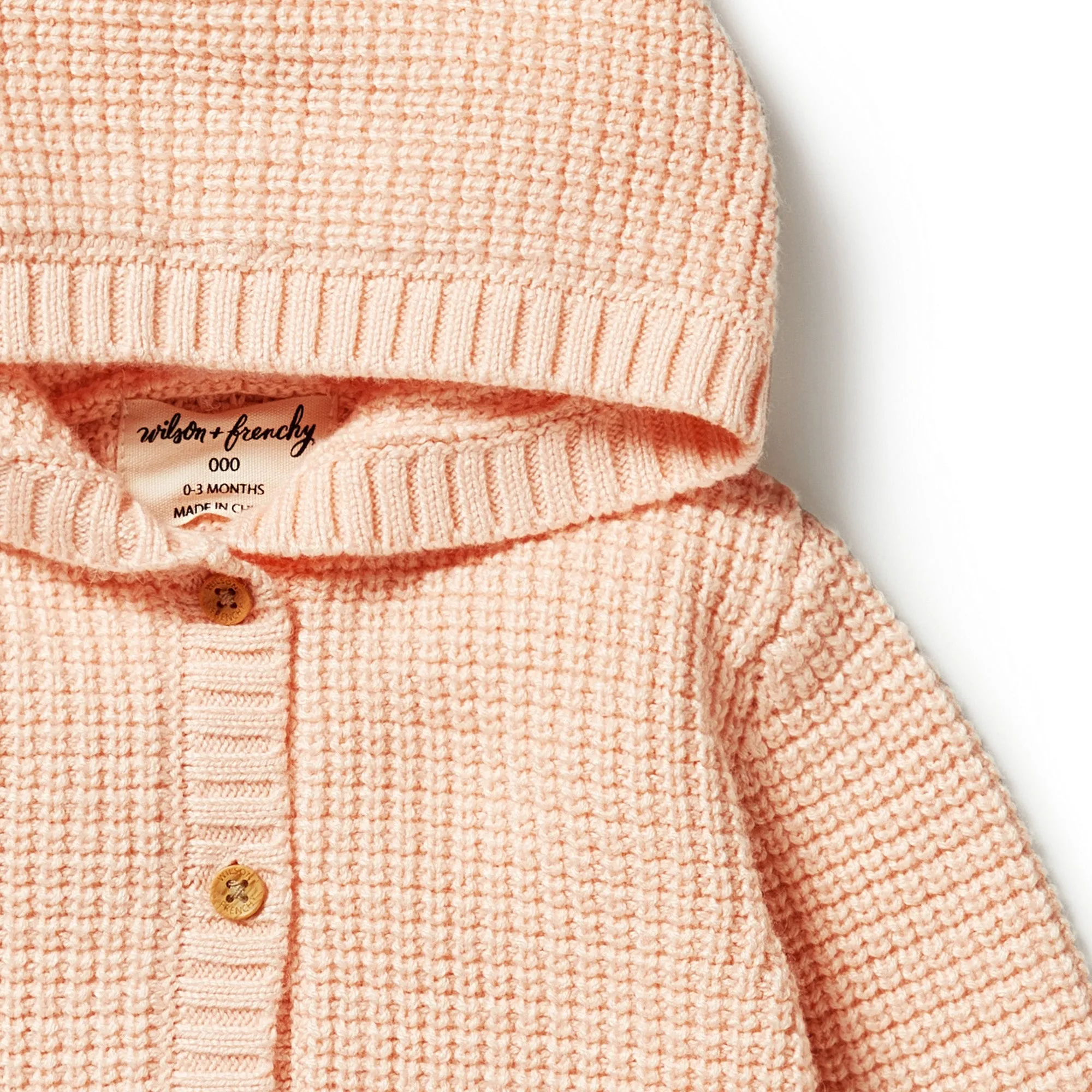 Wilson and Frenchy Knitted Button Jacket - Shell
