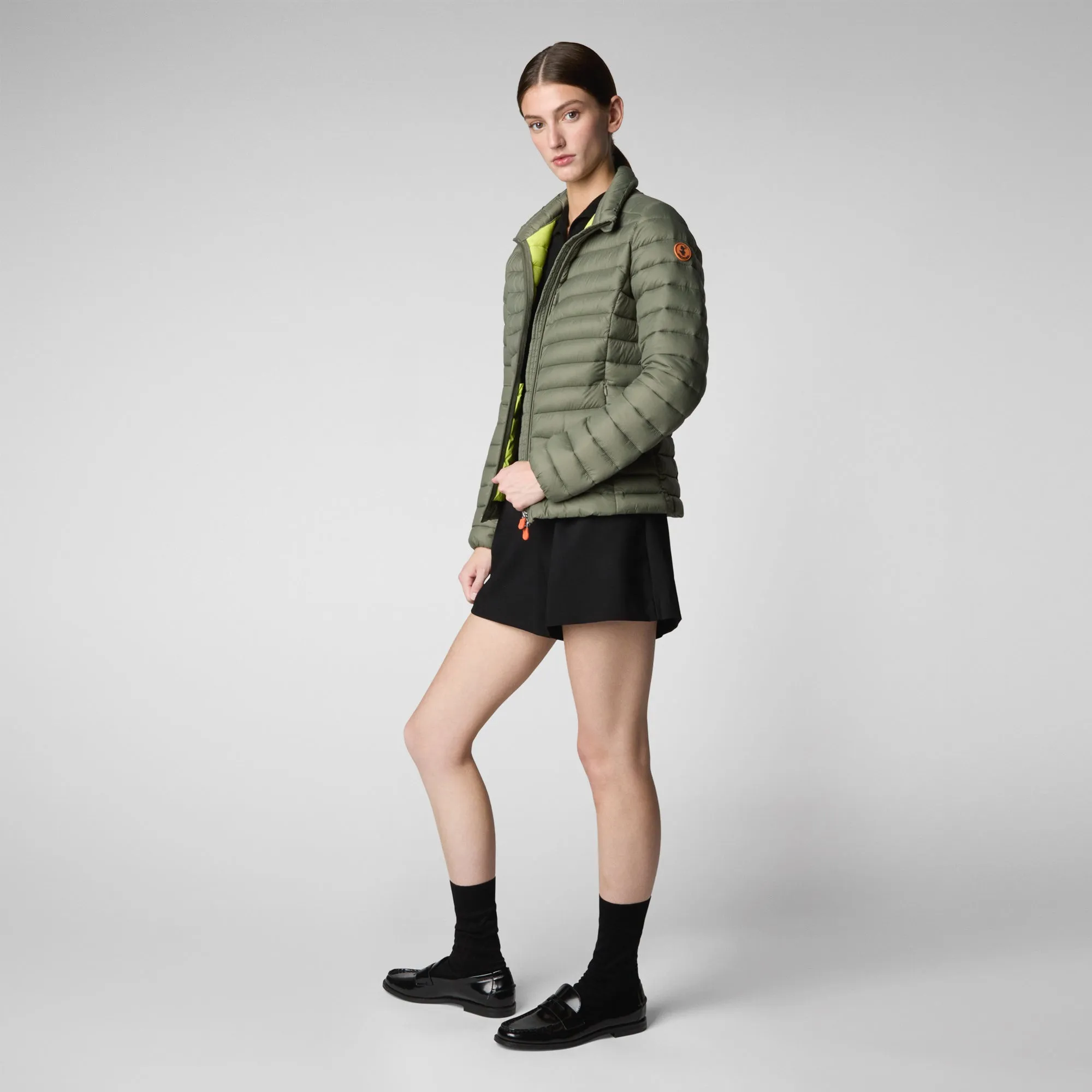 Woman's jacket Carly in swamp green