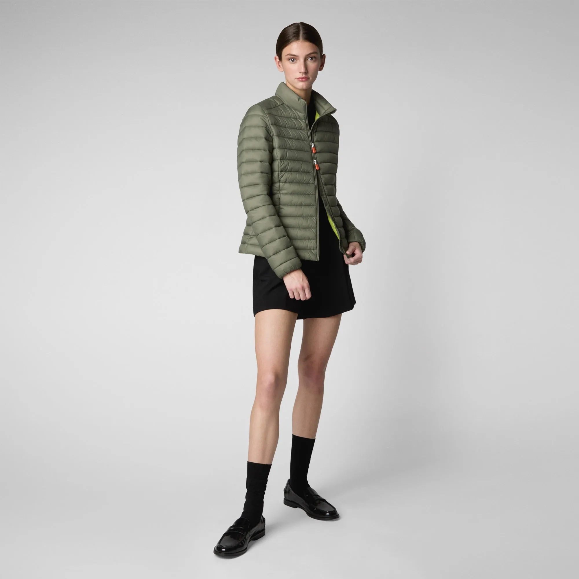 Woman's jacket Carly in swamp green